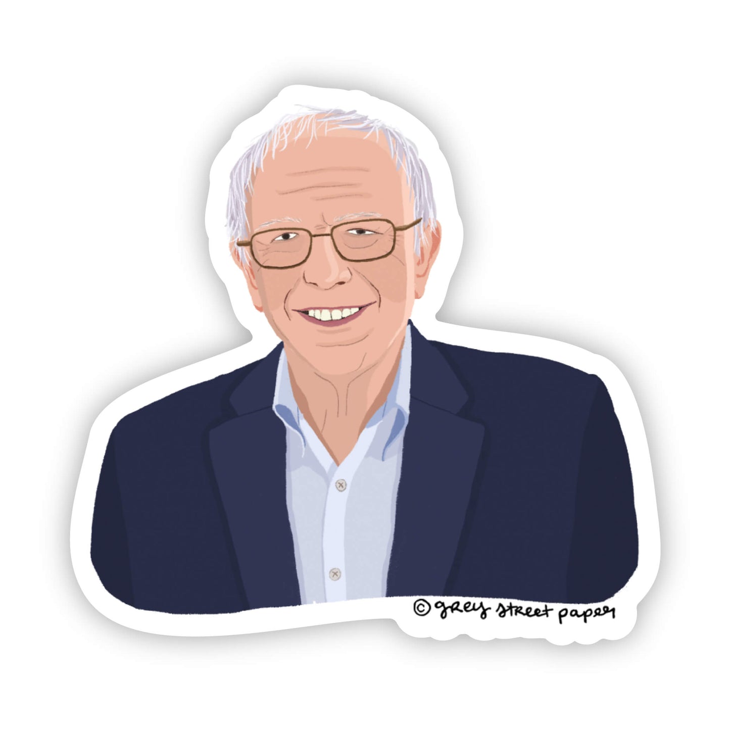 Bernie Sanders Vinyl Sticker | Sale