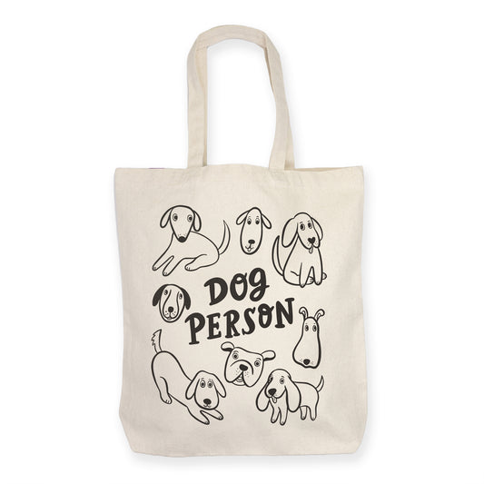 Dog Person Canvas Tote Bag