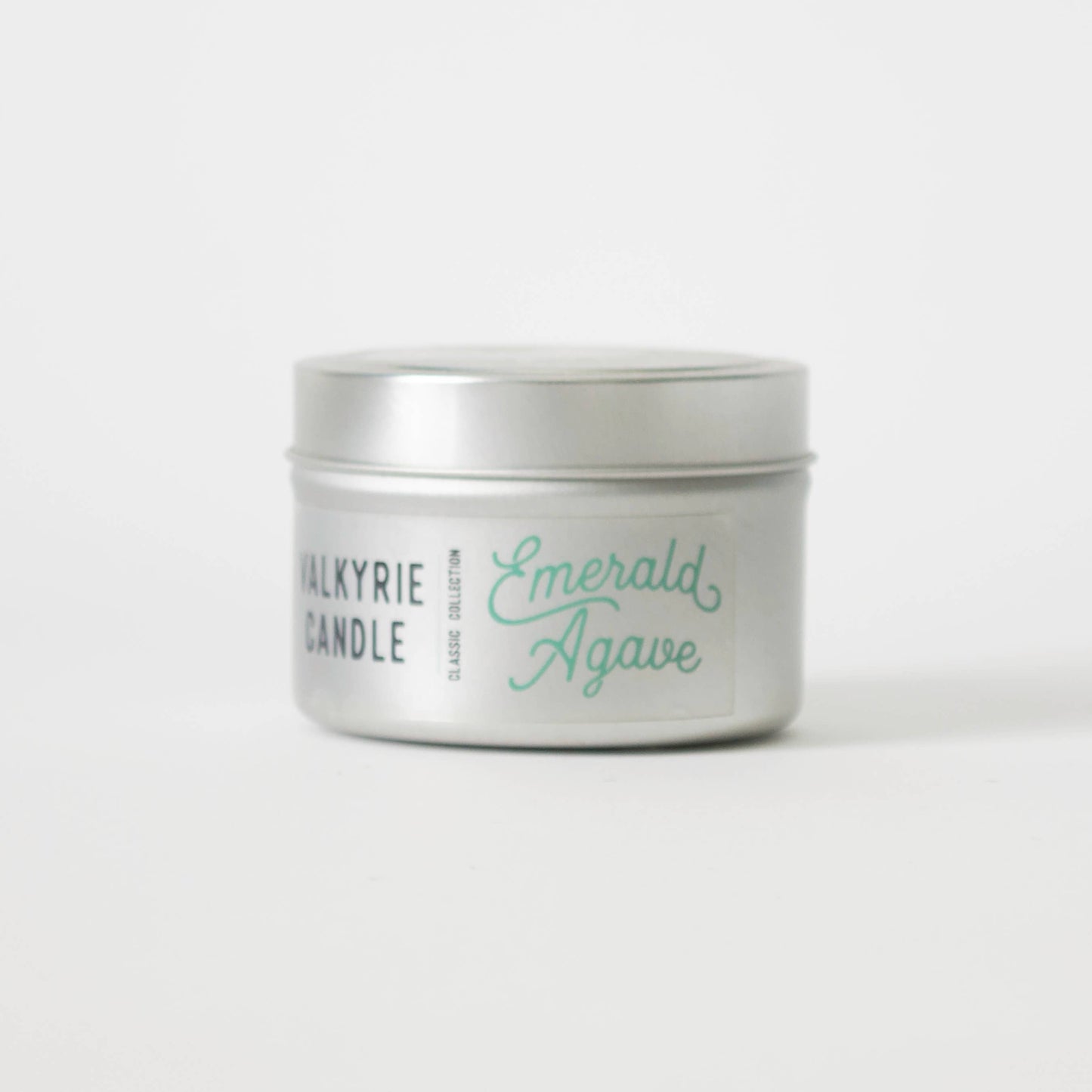 Emerald Agave Candle Tin