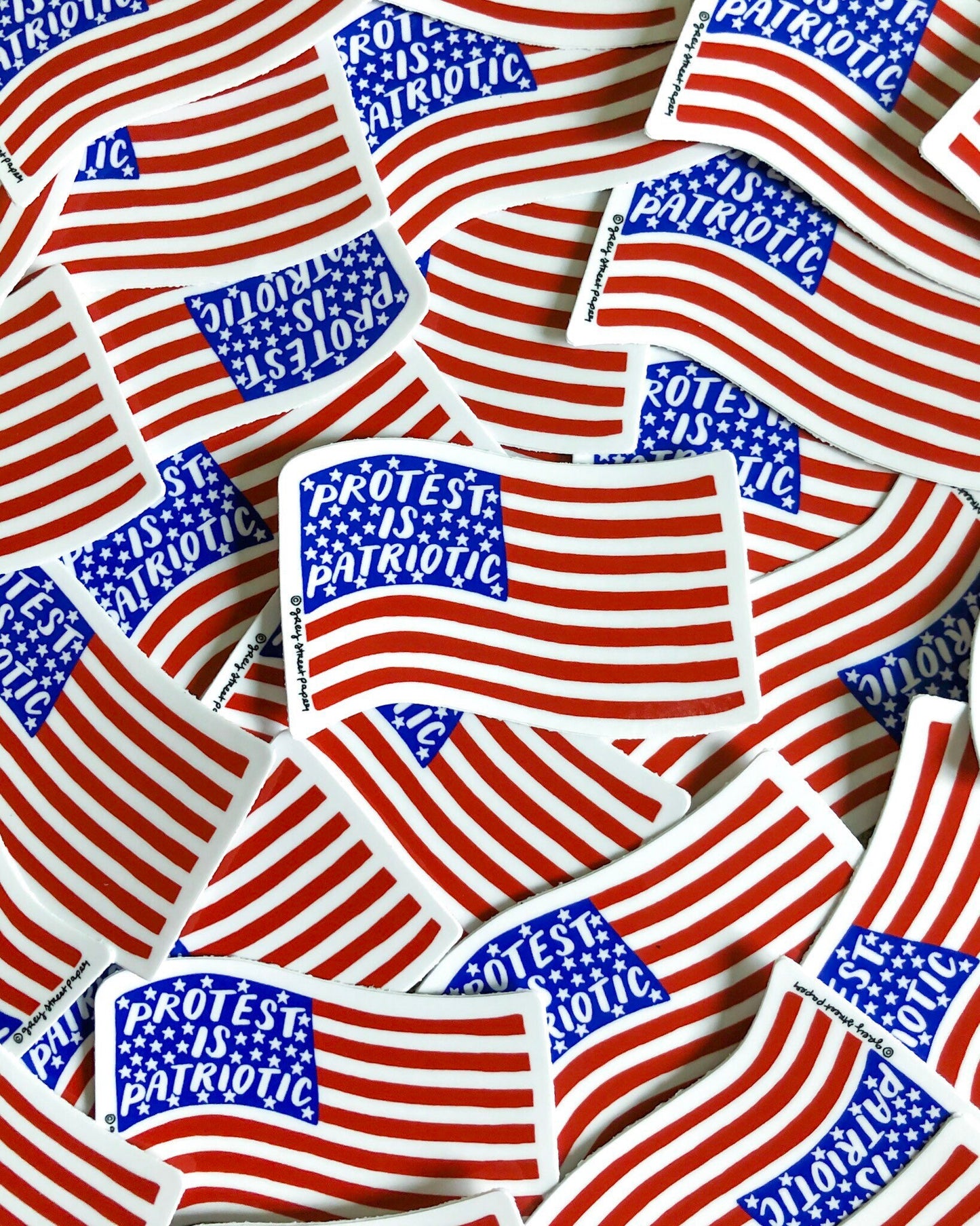 Protest is Patriotic Vinyl Sticker