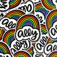 LGBTQ Ally Rainbow Sticker