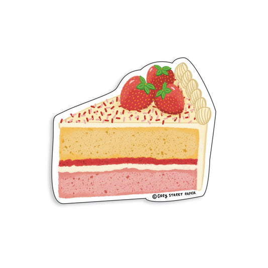 Strawberry Cake Sticker