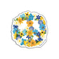 Floral Peace Sticker | Sale