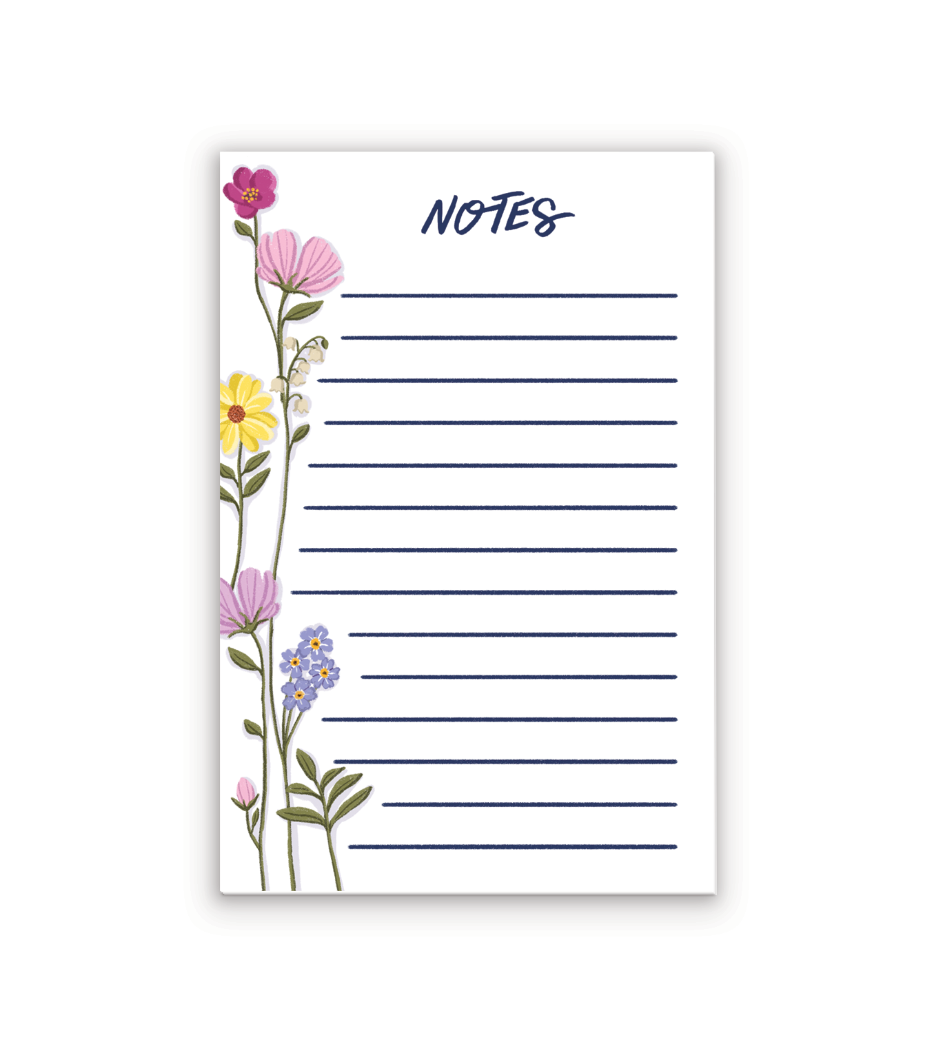 Flower Notepad