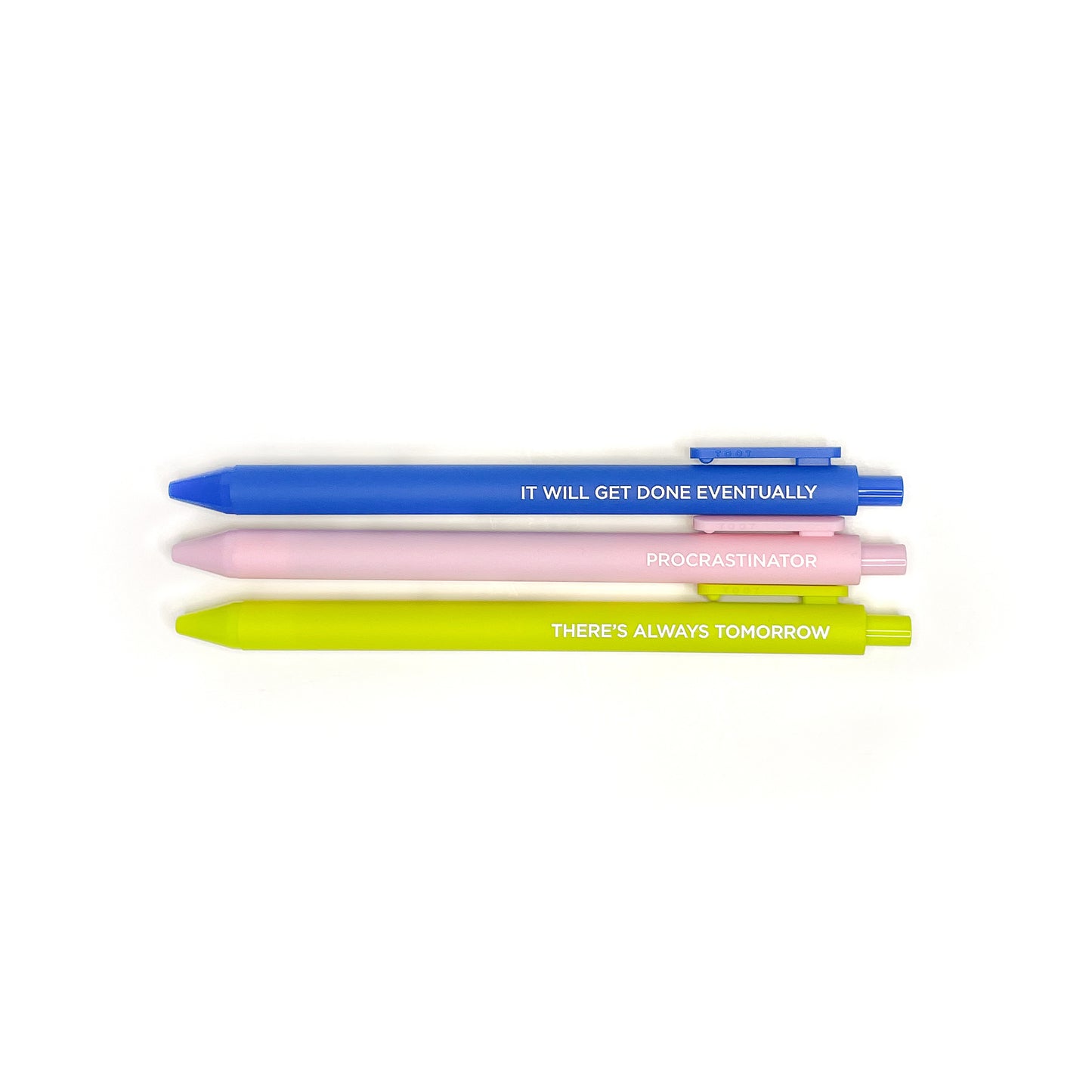 Procrastinator Gel Pen Set