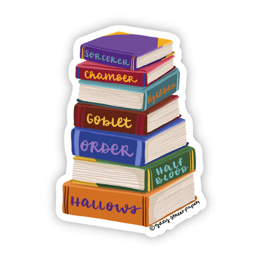 Magical Books Sticker 5" | Sale