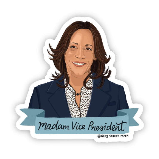 Madam Vice President Kamala Harris Sticker | Sale