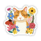 Flower Cat Sticker