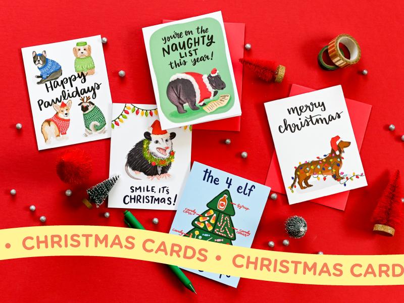 CHRISTMAS & WINTER HOLIDAY CARDS