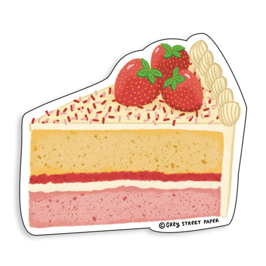 Strawberry Cake Sticker