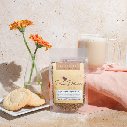 Vanilla Sugar Cookie Herbal Tea - Loose Leaf Dessert Tea: 1 oz