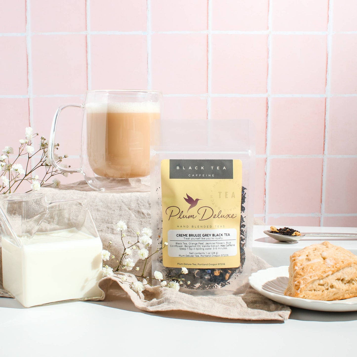 Creme Brulee Earl Grey Loose Leaf Tea - Earl Grey Creme: 1 oz