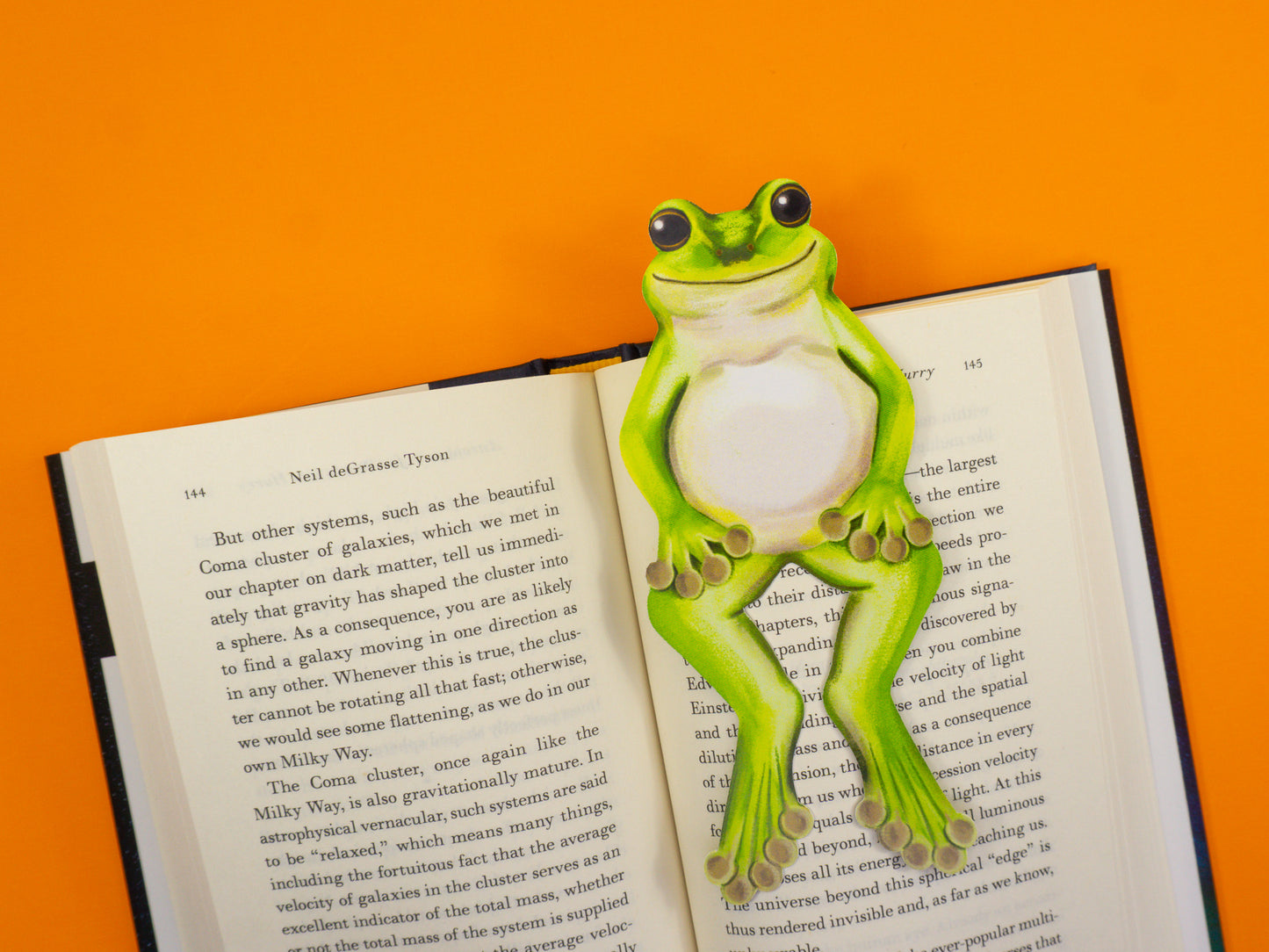 Frog Die-Cut Bookmark