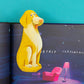 Yellow Dog Die-Cut Bookmark