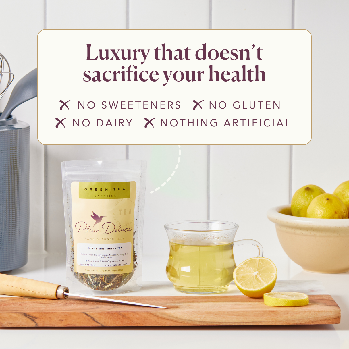 Delightful Morning Lavender Earl Grey Loose Leaf Tea: Caffeinated