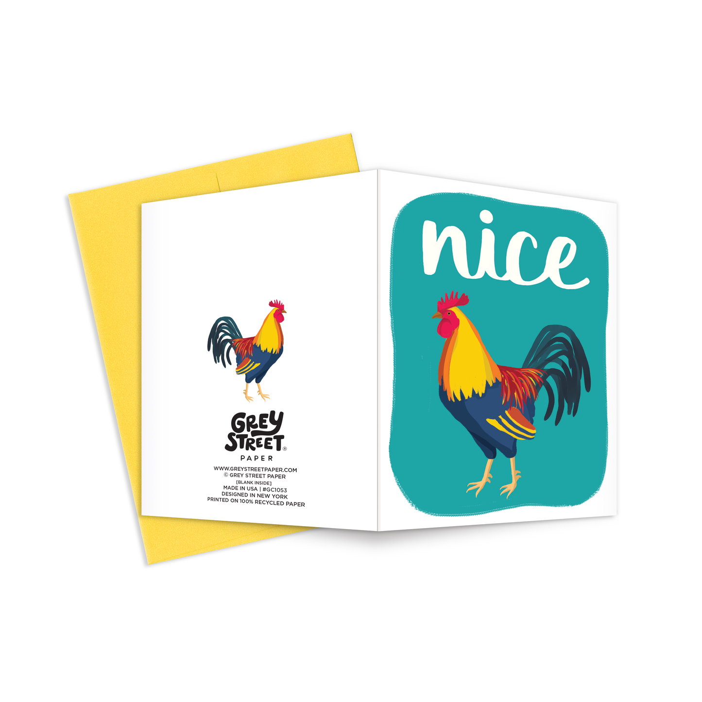 Nice Cock Greeting Card