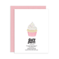 Sweet Cupcake Greeting Card