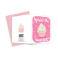 Sweet Cupcake Greeting Card