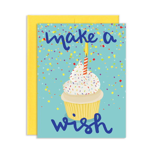Make A Wish Greeting Card | Old Logo