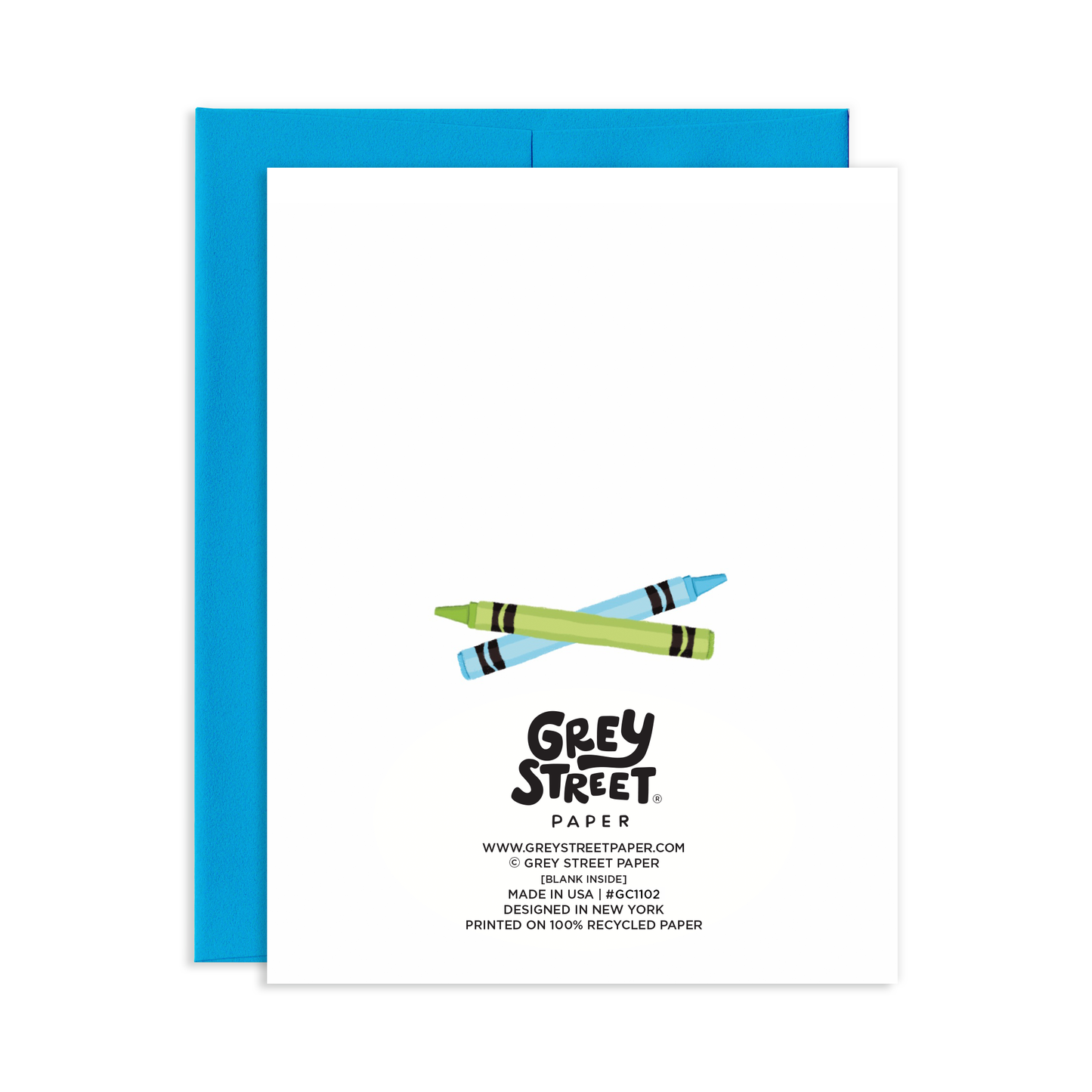 Brightest Crayon Greeting Card