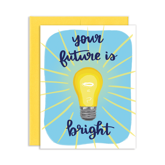 Bright Future Greeting Card | Old Logo