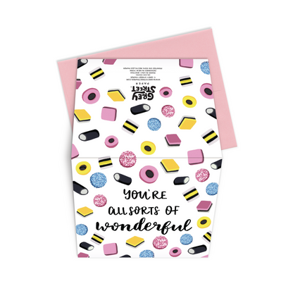 Allsorts Of Wonderful Greeting Card