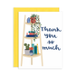 Thank You Books Greeting Card