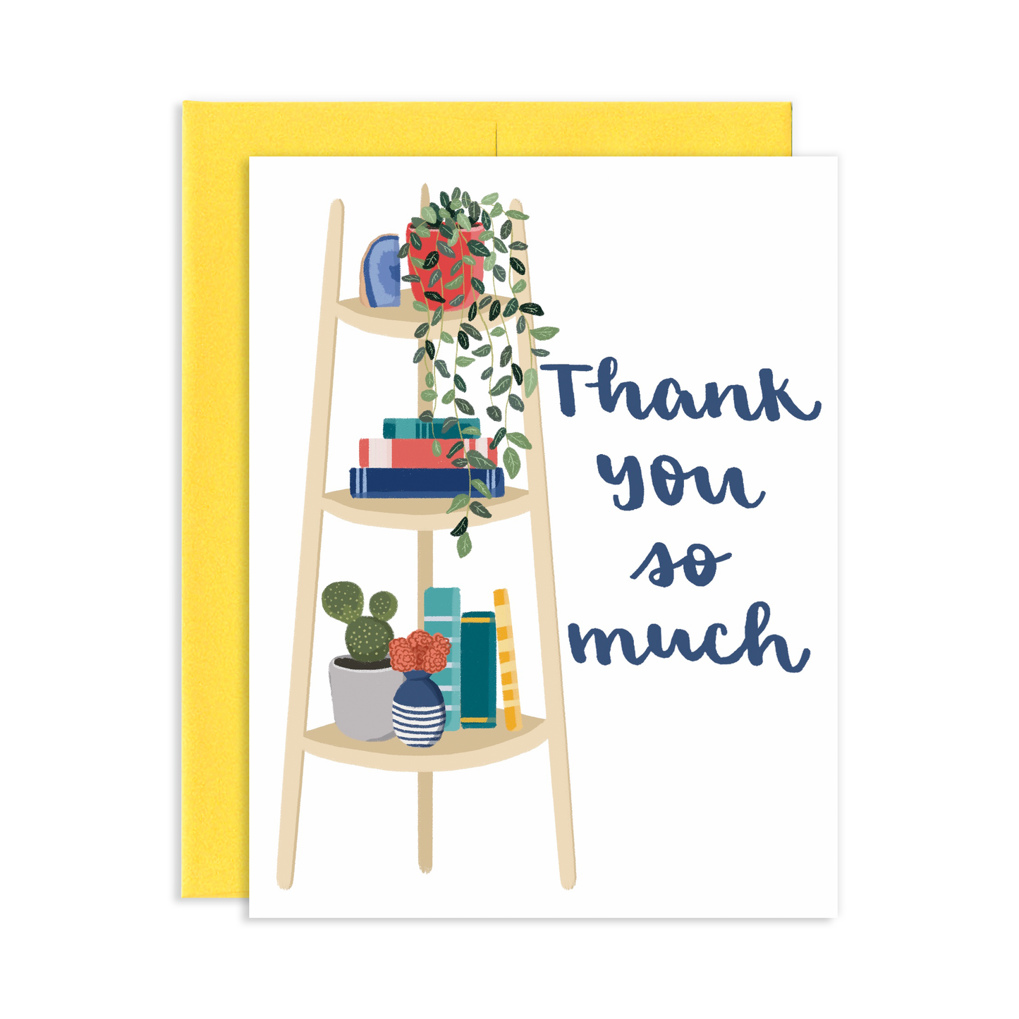 Thank You Books Greeting Card
