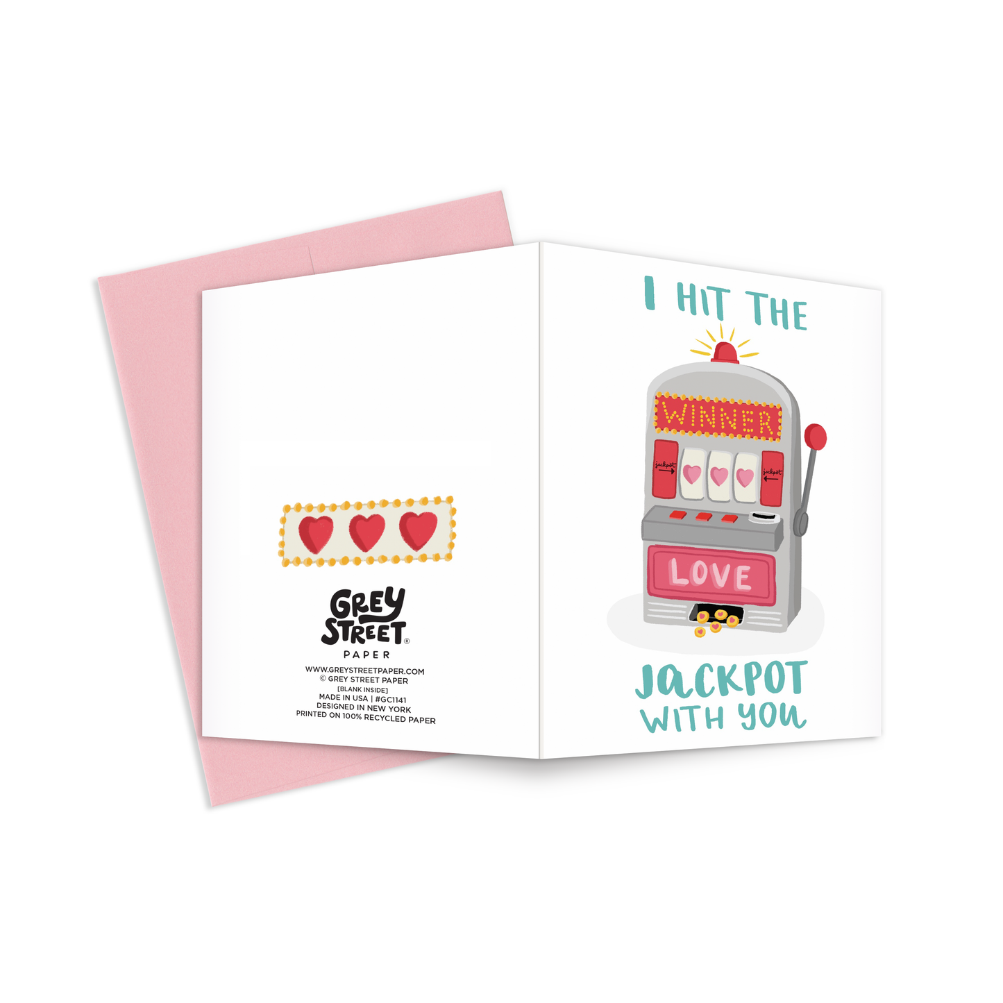 Jackpot Love Greeting Card