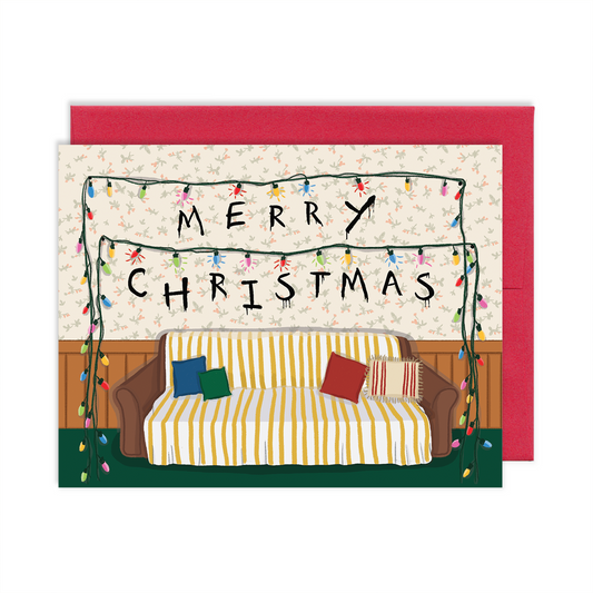 Stranger Christmas Greeting Card  | Old Logo