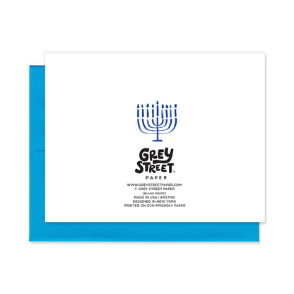 Happy Hanukkah Greeting Card