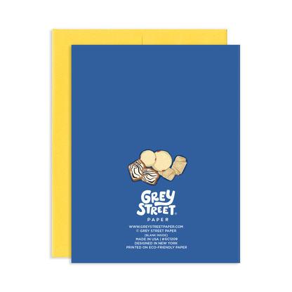 Hanukkah Pie Chart Greeting Card