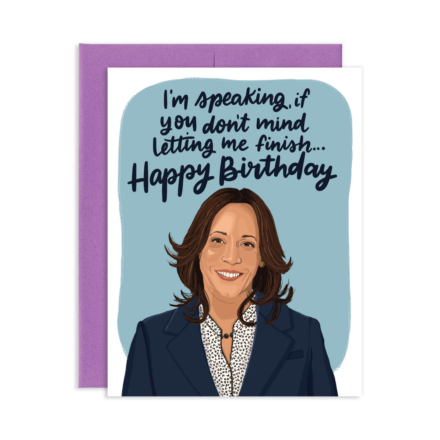 Kamala Harris Birthday Greeting Card