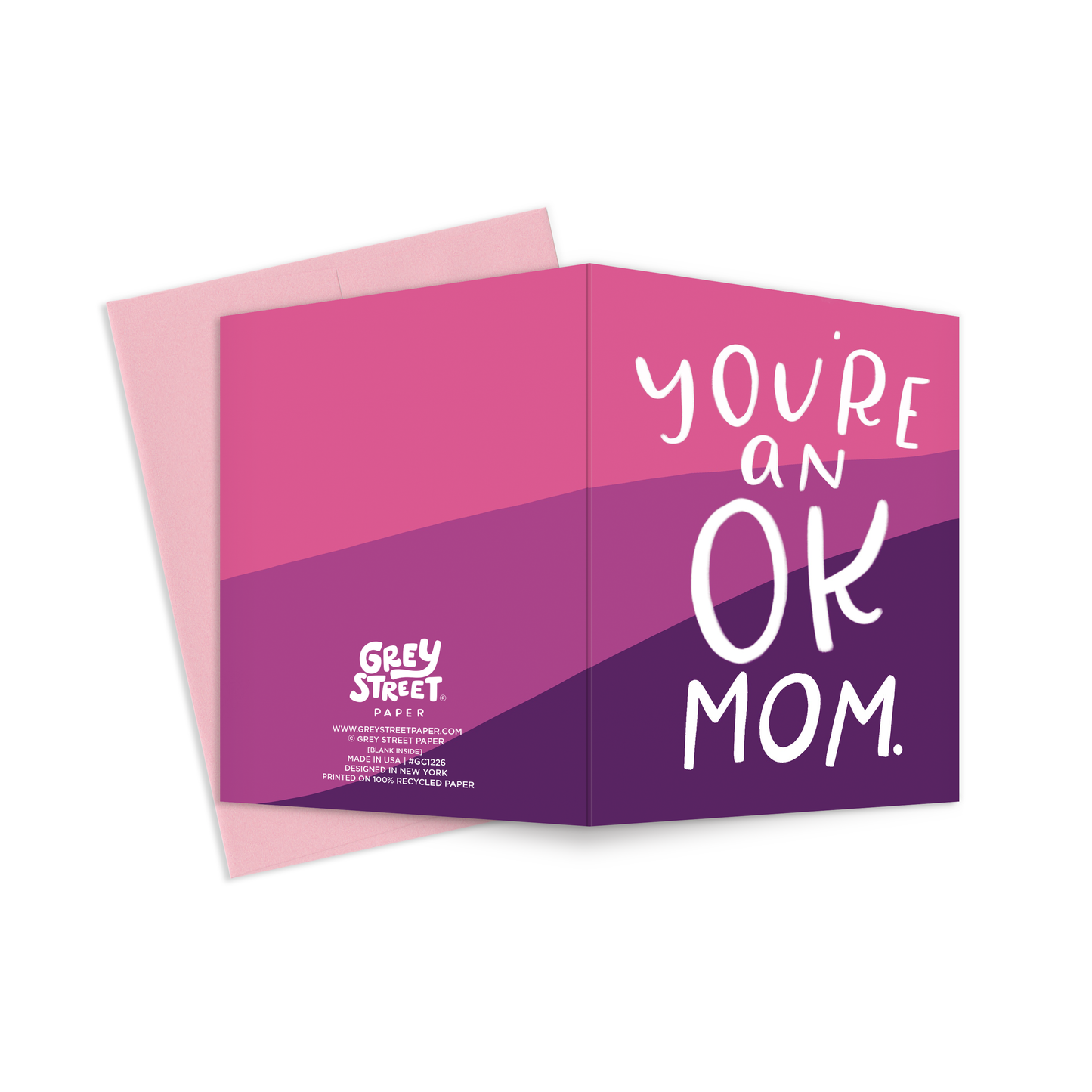 OK Mom Mother's Day Greeting Card