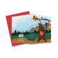 Happy Birthday Grizzly Bear Greeting Card