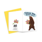 Thank You Beary Much Greeting Card