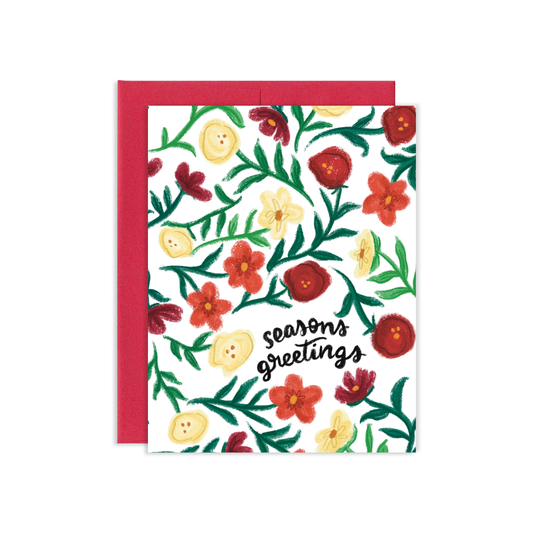 Seasons Greetings Greeting Card | Old Logo