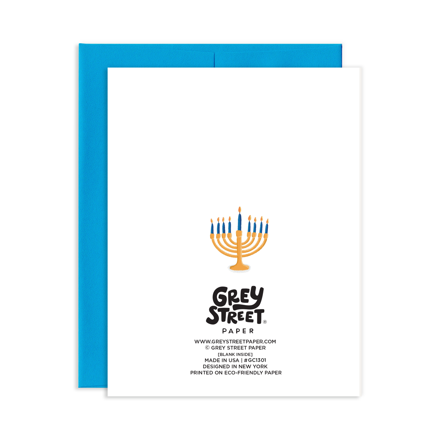 Chanukah Yarmulke Greeting Card