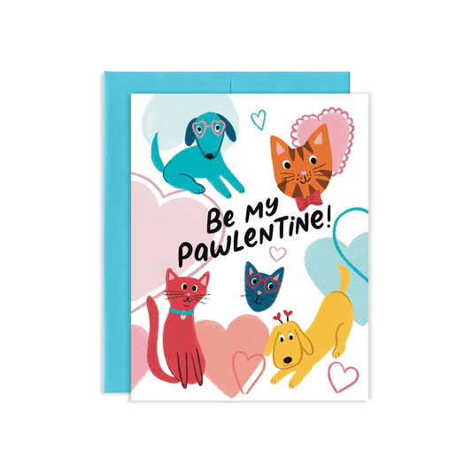 Pawlentine Valentine's Greeting Card | Old Logo