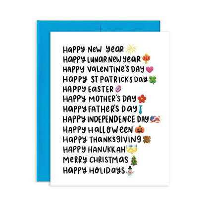 Happy Everything Greeting Card