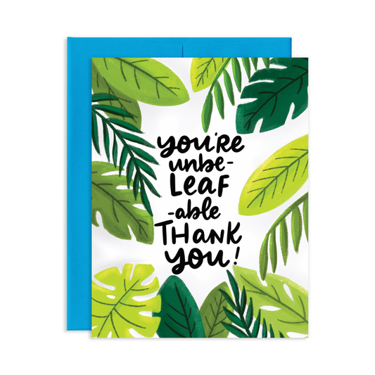 Leaf Thank You Greeting Card