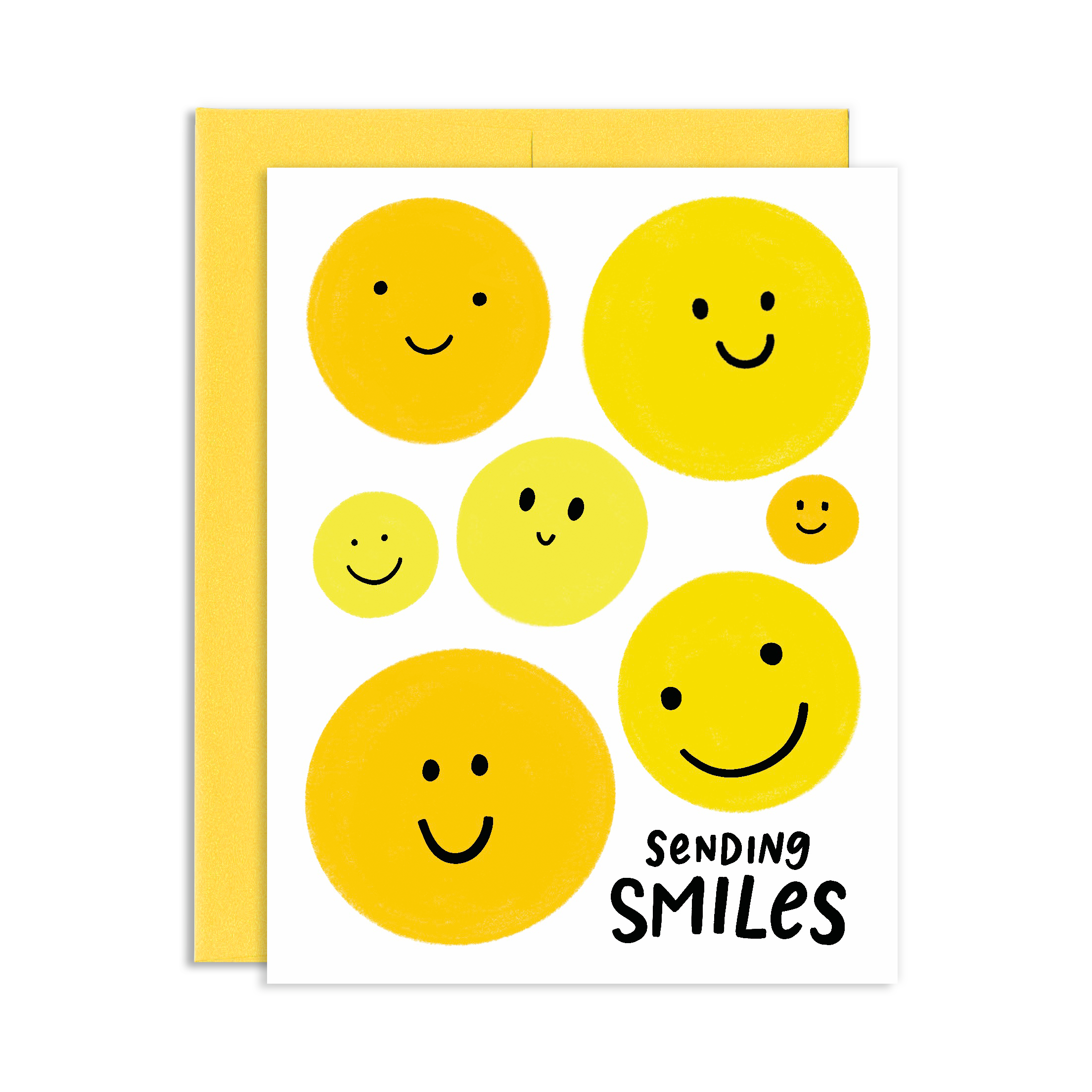 Sending Smiles Friendship Greeting Card | Grey Street Paper