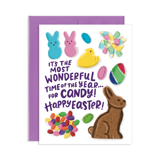 Candy Easter Greeting Card | Old Logo