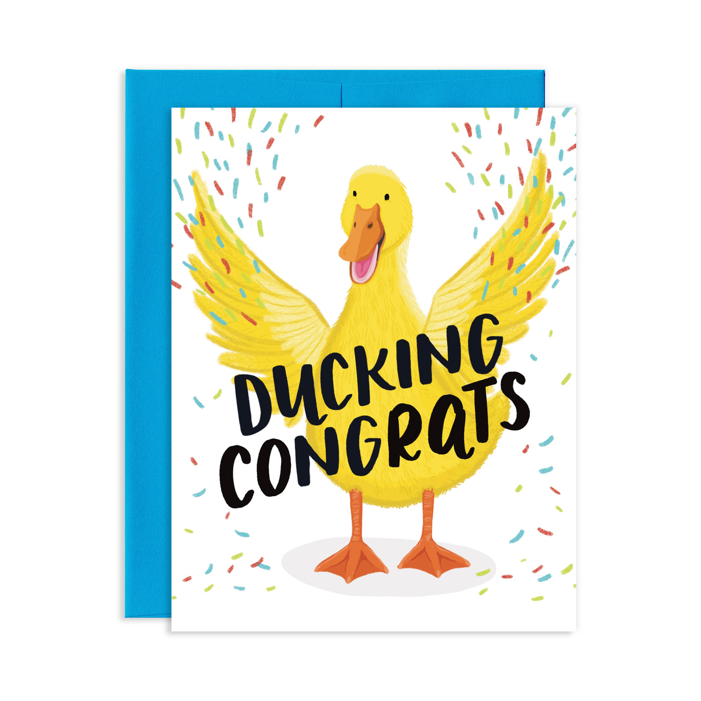 Duck Congratulations Greeting Card