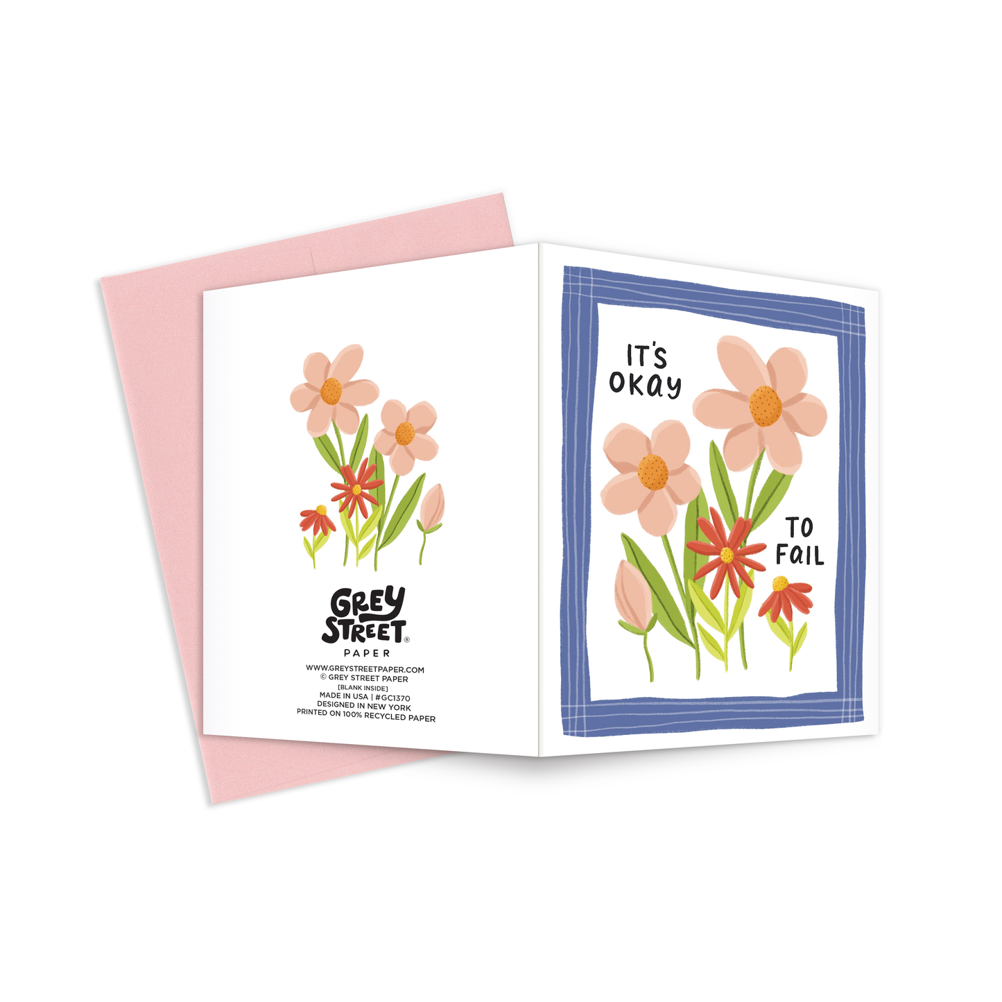 It's Okay To Fail Support Greeting Card