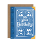 On Your Birthday Book Birthday Greeting Card