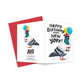 New York Pigeon Birthday Greeting Card