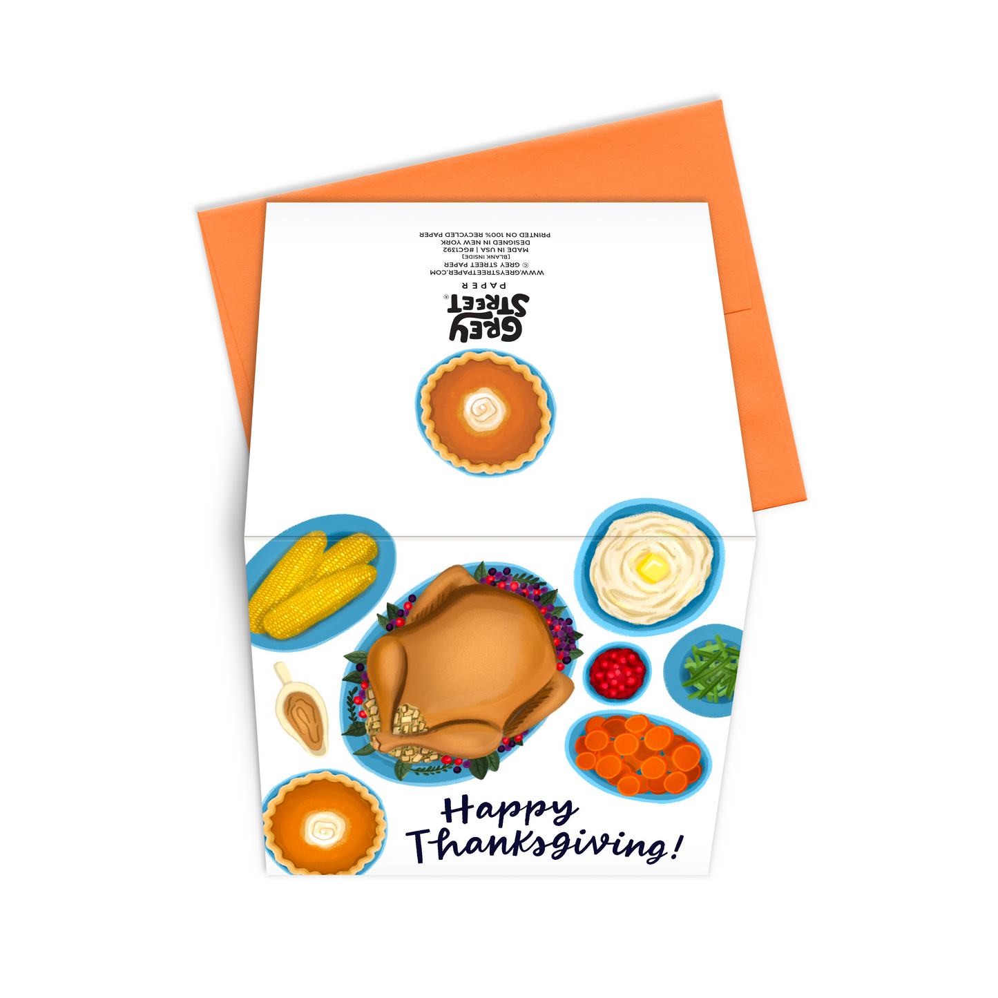 Happy Thanksgiving Dinner Thanksgiving Greeting Card