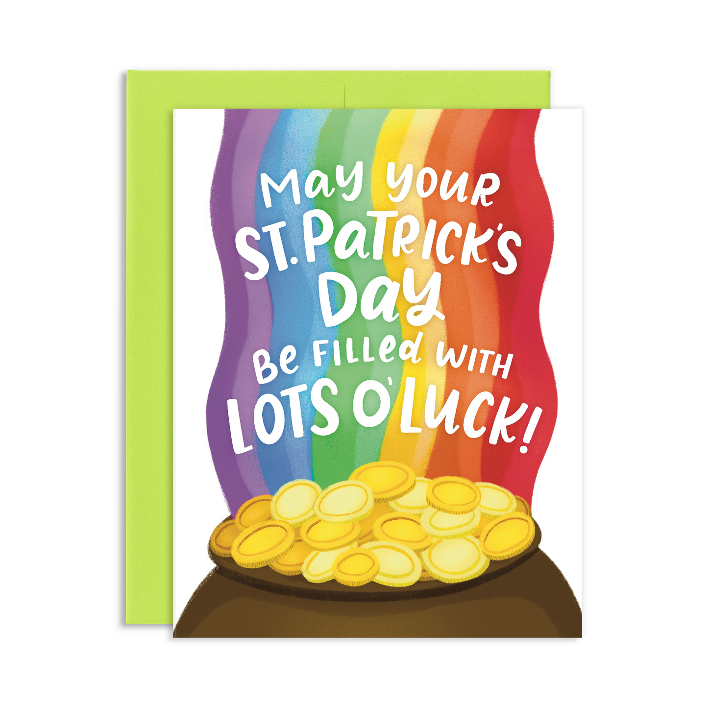 Lots Of Luck St Patricks Day Greeting Card