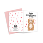 Pawsitively Sweet Dog Love Greeting Card